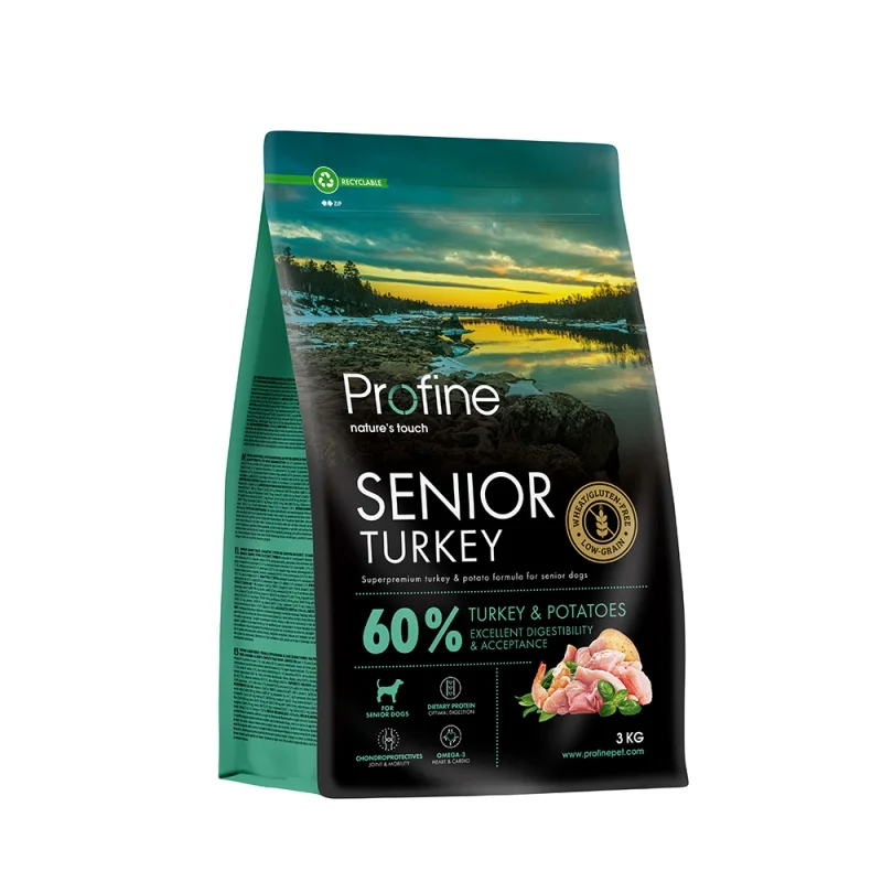 Profine Dog Senior Γαλοπούλα & Πατάτα 3kg