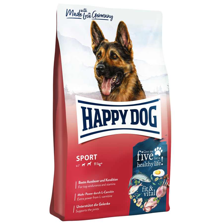 happy dog sport energy