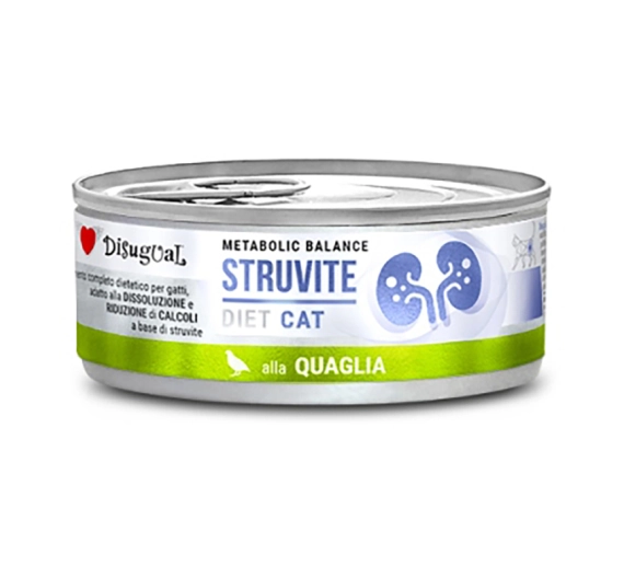 Disugual Metabolic Balance Cat Struvite Ορτύκι 85gr