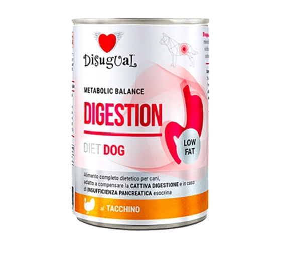 Disugual Metabolic Balance Dog Digestion Γαλοπούλα 400gr