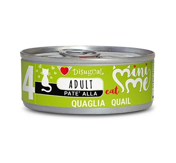 Disugual Mini Me Cat Adult Πατέ Ορτύκι 85gr